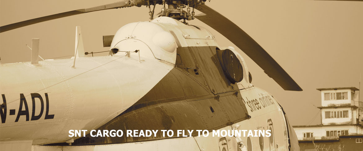 cargo ready to fly mountains