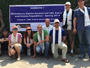 Everest & Lhotse Expedition with Camp II by Alpine Ascents International (USA) team