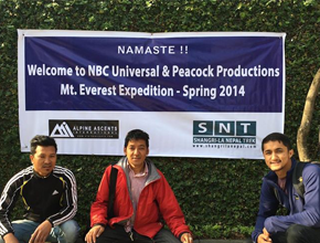 filming expedition to the Everest Region