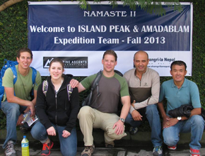 expedition to Amadablam and Island Peak
