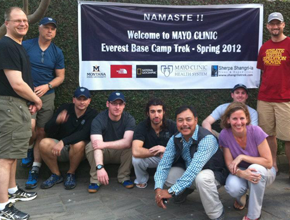 expedition to Everest Base Camp for high altitude research